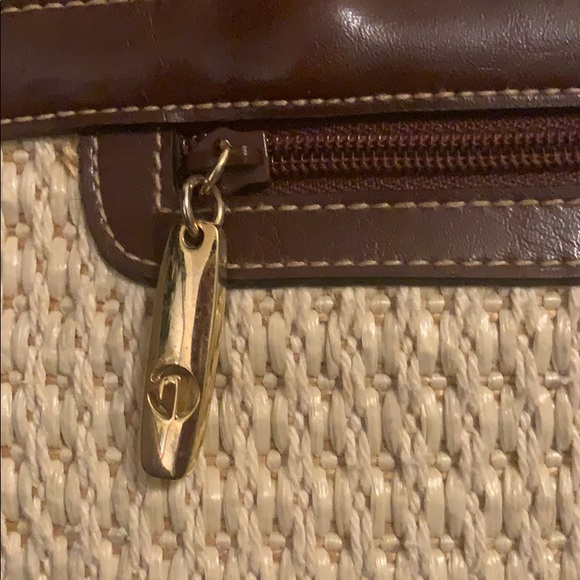 CARRYLAND Vintage straw shoulder bag - Picture 8 of 11